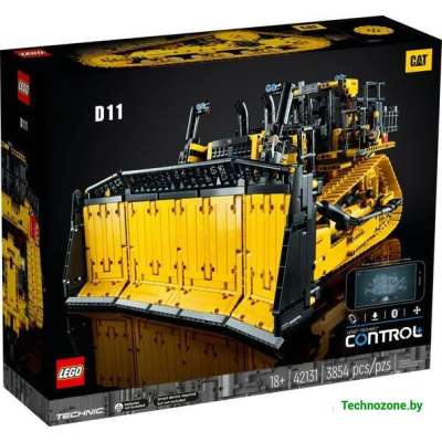 Конструктор LEGO Technic 42131 Бульдозер Cat D11 на пульте управления