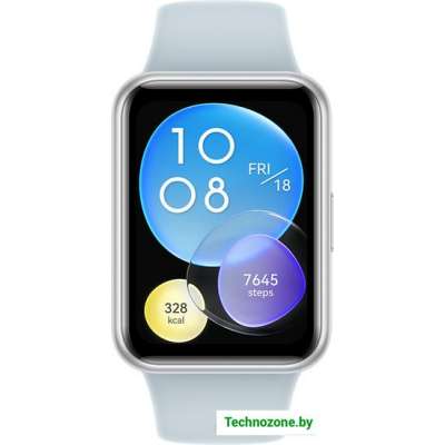 Умные часы Huawei Watch FIT 2 Active международная версия (серо-голубой)