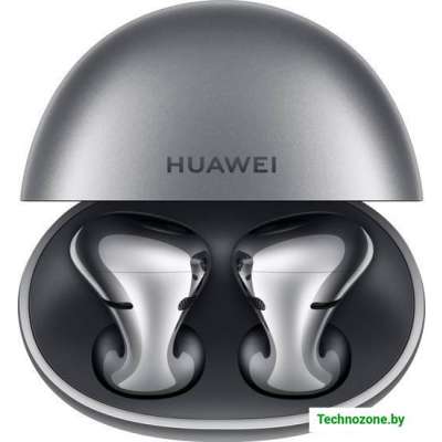 Наушники Huawei FreeBuds 5 (мерцающий серебристый, международная версия)