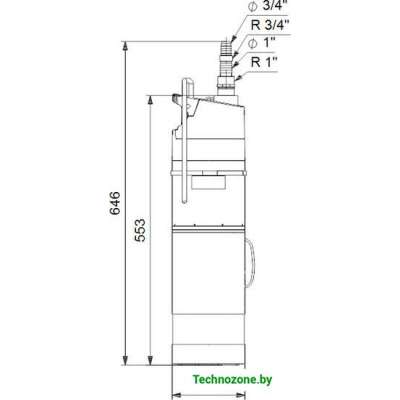 Дренажный насос Grundfos SBA 3-45 A