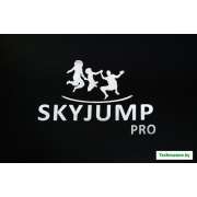 Батут Skyjump Pro 252 см (УСИЛЕННЫЙ) - 8ft (с внешней сеткой и лестницей)