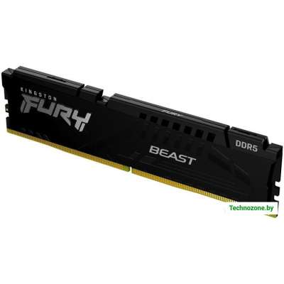 Оперативная память Kingston FURY Beast 16ГБ DDR5 5600 МГц KF556C36BBE-16