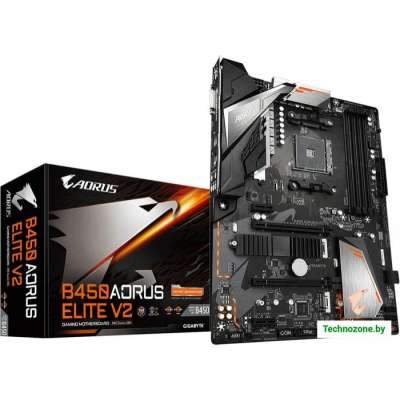 Материнская плата Gigabyte B450 Aorus Elite V2 (rev. 1.0)