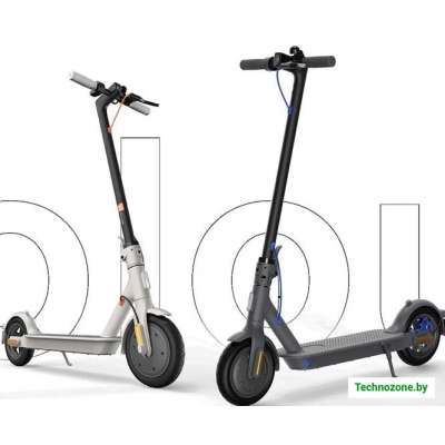 Электросамокат Xiaomi Mi Electric Scooter 3 BHR4854GL (onyx black)