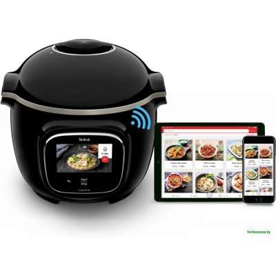 Мультиварка-скороварка Tefal Cook4me Touch CY9128