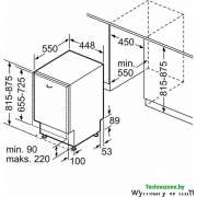 Встраиваемая посудомоечная машина Bosch Serie 2 SPV2HMX42E