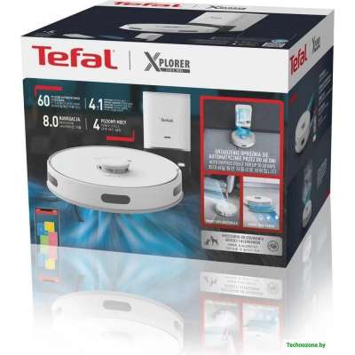 Робот-пылесос Tefal X-plorer Serie 75 S+ RG8597WH