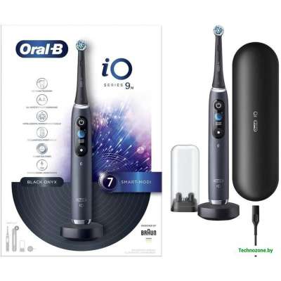 Электрическая зубная щетка Oral-B iO 9n (черный)