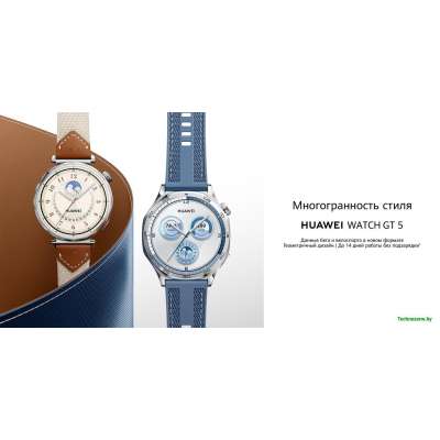 Умные часы Huawei Watch GT 5 41 мм (белый)