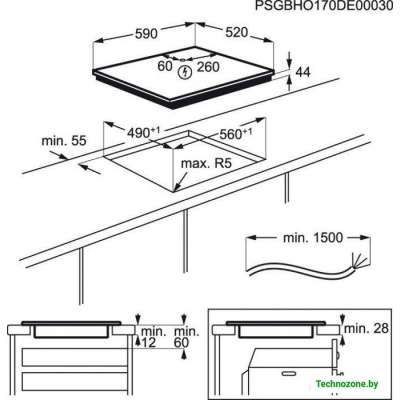 Варочная панель AEG IKB64301FB