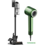 Пылесос Dreame Cordless Vacuum Cleaner Z30 VZV17A + Фен Dreame hairdryer Glory Master AHD10 (евровилка)