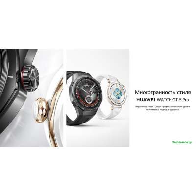 Умные часы Huawei Watch GT 5 Pro 46 мм (черный)