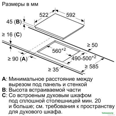 Варочная панель Bosch Serie 6 PKN631FP2E