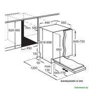 Встраиваемая посудомоечная машина Electrolux AirDry 300 EEA23210L