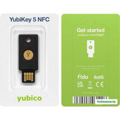 Аппаратный криптокошелек Yubico YubiKey 5 NFC