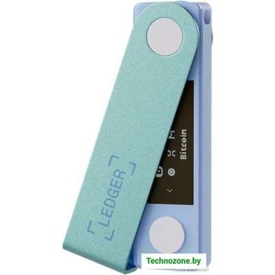 Аппаратный криптокошелек Ledger Nano X (пастельный зеленый)