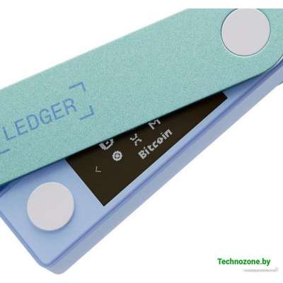Аппаратный криптокошелек Ledger Nano X (пастельный зеленый)