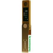 Аппаратный криптокошелек Ledger Nano X (золотистый)