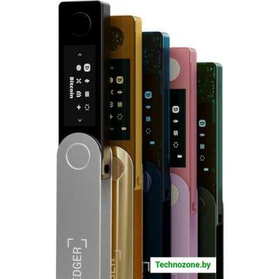 Аппаратный криптокошелек Ledger Nano X (золотистый)
