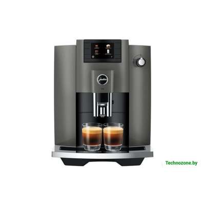 Кофемашина JURA E6 Dark Inox 15439 (15431) (уценка)