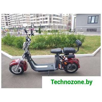 Электроскутер Seev Citycoco Tricycle SMD 3 (черный)