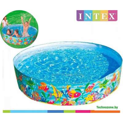 Каркасный детский бассейн Intex 56452 Подводный Мир