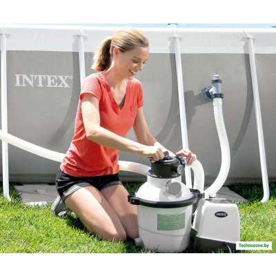 Фильтр-насос Intex 26652 песочный для бассейна 12000 литров/час