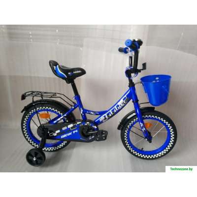Детский велосипед Bibibike Алькор 14 (синий)