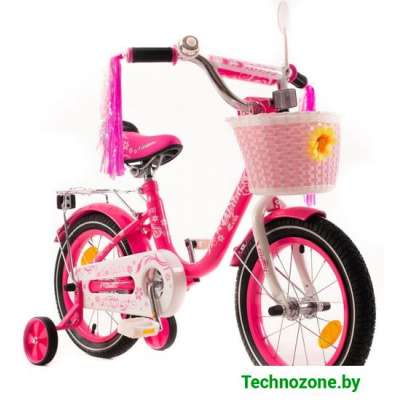 Детский велосипед Bibibike Тания 14 (розовый)