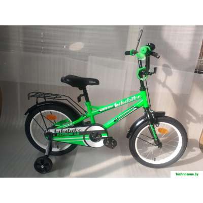 Детский велосипед Bibibike Сириус 16 (зелёный)