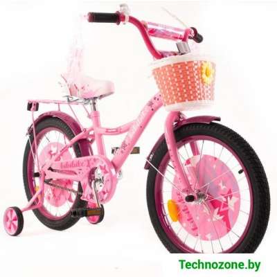 Детский велосипед Bibibike Атрия 16 (розовый)