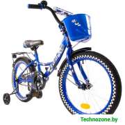 Детский велосипед Bibibike Алькор 18 (синий)