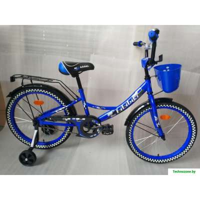 Детский велосипед Bibibike Алькор 20 (синий)