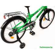 Детский велосипед Bibibike Сириус 20 (зеленый)