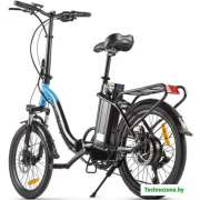 Электровелосипед Volteco Flex Up 2020 (cеребристый)