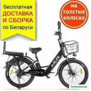 Электровелосипед Eltreco Green City E-Alfa Fat (черный)