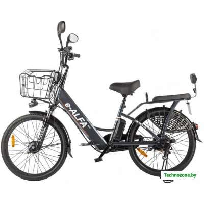 Электровелосипед Eltreco Green City E-Alfa New (черный)