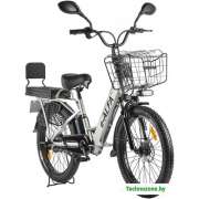 Электровелосипед Eltreco Green City E-Alfa Fat (серебристый)