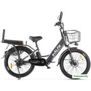 Электровелосипед Eltreco Green City E-Alfa Fat (темно-серый)