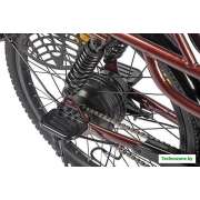 Электровелосипед Eltreco Green City E-Alfa Lux 2021 (коричневый)
