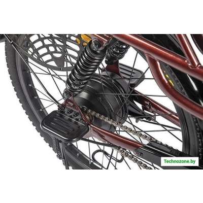 Электровелосипед Eltreco Green City E-Alfa Lux 2021 (коричневый)