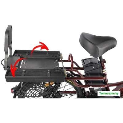 Электровелосипед Eltreco Green City E-Alfa Lux 2021 (коричневый)