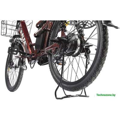 Электровелосипед Eltreco Green City E-Alfa Lux 2021 (коричневый)