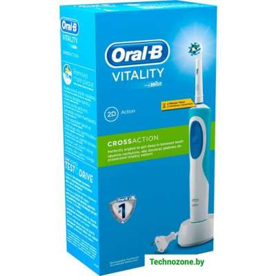 Электрическая зубная щетка Oral-B Vitality Cross Action (D12.513)