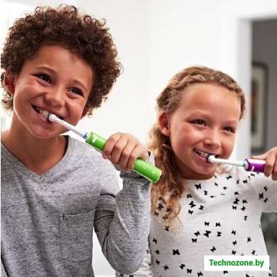 Электрическая зубная щетка Oral-B Junior For Children Aged 6+ D16.535.1 (зеленый)