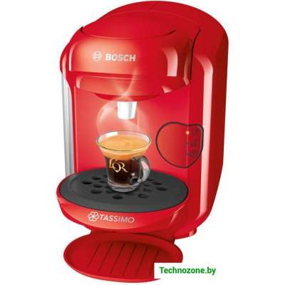 Капсульная кофеварка Bosch Tassimo Vivy II (красный) (TAS1403)