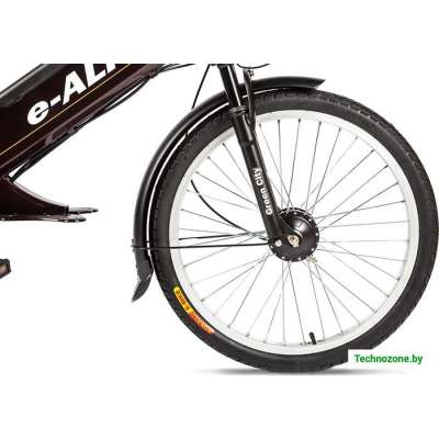 Электровелосипед Eltreco Green City E-Alfa GL (коричневый)