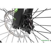Электровелосипед Eltreco XT 800 New (черный/зеленый)