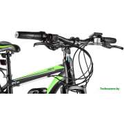 Электровелосипед Eltreco XT 800 New (черный/зеленый)