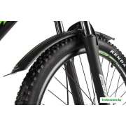 Электровелосипед Eltreco XT 800 New (черный/зеленый)
